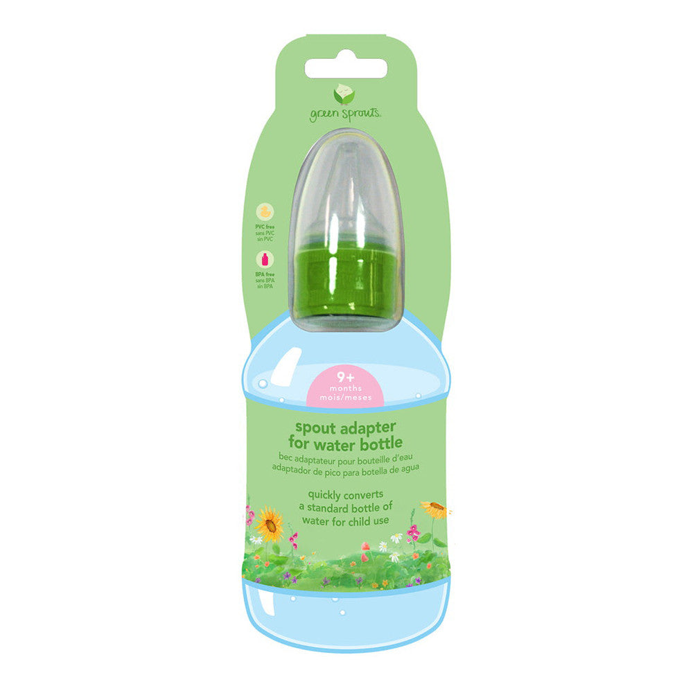 Green Sprouts Water Bottle Cap Spout Adapter, Toddler, 1 Ea